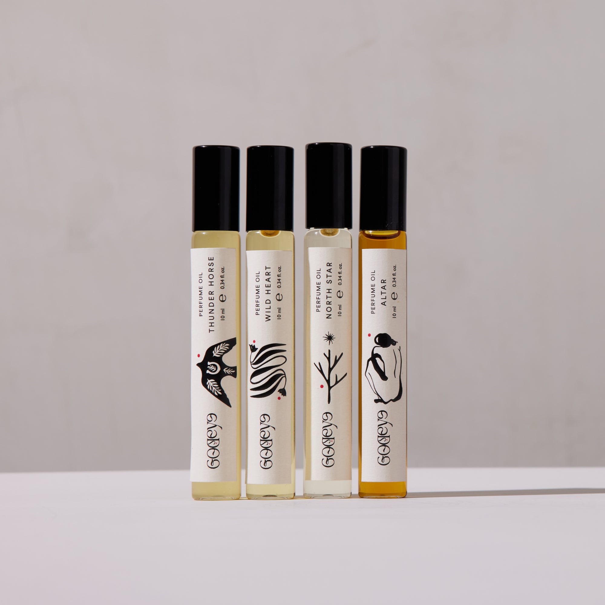 All Four Perfume Oils